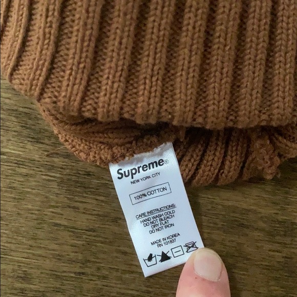 Supreme over dyed beenie - Picture 3 of 3